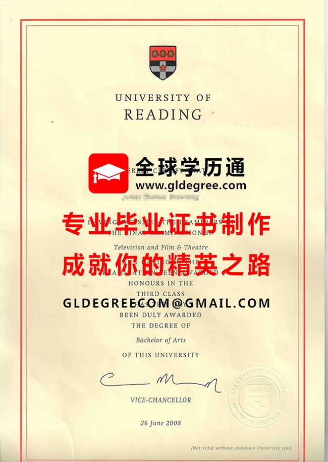 雷丁大学文凭样本|代办英国文凭|雷丁大学毕业证书办理