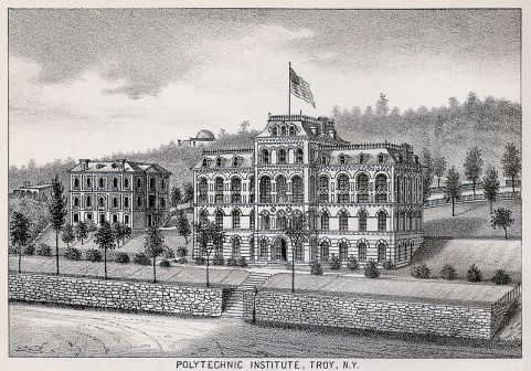 1876年的伦斯勒理工学院